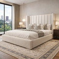 Panel Wingback Bed